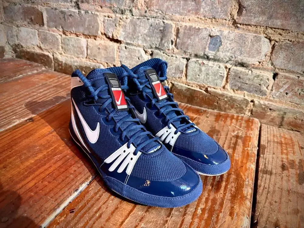 Nike Freek Navy White Wrestling Shoes Size 10 316403-411